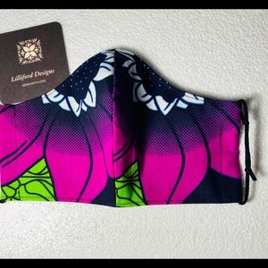 Stylish Multi Color Flower Face Mask